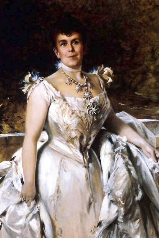 Théobald Chartran-76-Ritratto di Mildred Hazen Dewey - National Portrait Gallery, Washington